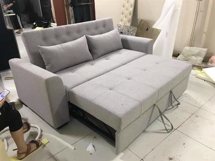 Sofa Giường Đa Năng màu nâu - SFDK37