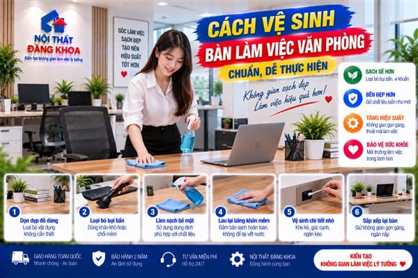 Ảnh: Phân loại tài liệu trước khi sắp xếp bàn làm việc