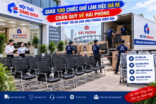 Ảnh: Tại sao nên chọn ghế làm việc giá rẻ chân quỳ?