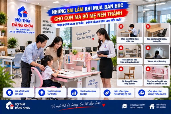 Ảnh: Bàn học quá cao khiến trẻ phải nâng vai khi viết bài