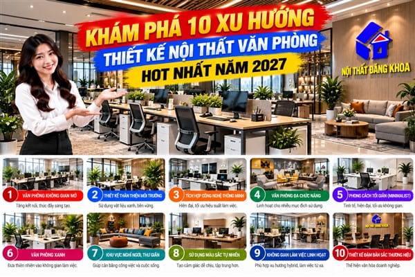 Ảnh: Không gian làm việc linh hoạt giúp sử dụng diện tích hiệu quả