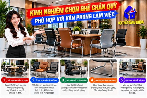 Ảnh: Ghế chân quỳ là gì? Đặc điểm cấu tạo cơ bản