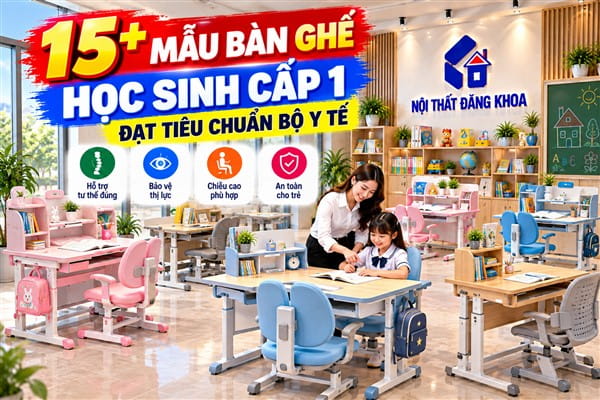 Ảnh: Tầm Quan Trọng Của Bàn Ghế Học Sinh Đạt Tiêu Chuẩn Bộ Y Tế