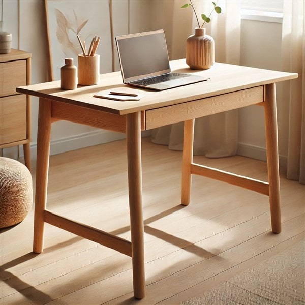Bàn Gỗ Beech Phong Cách Bắc Âu (Scandinavian)