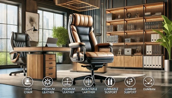 Tiêu chí lựa chọn ghế giám đốc giúp Boss luôn hài lòng
