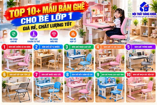 Ảnh:Giới Thiệu Chung bàn ghế cho bé lớp 1 giá rẻ, chất lượng tốt