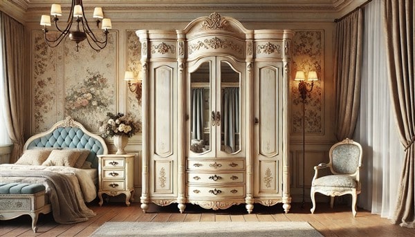 6 Mẫu Tủ Quần Áo Vintage Đẹp Nhất Cho Các Tín Đồ Decor