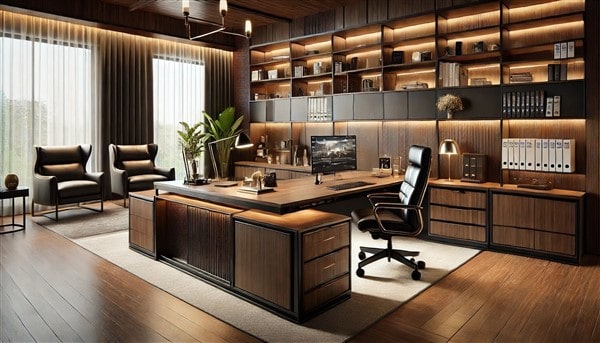 9 Mẫu bàn giám đốc chữ L đẹp, sang trọng được ưa chuộng