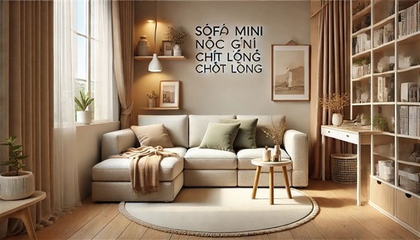 9+ Mẫu Sofa Góc Mini Nhỏ Gọn, Chất Lượng, Giá Tốt Được Săn Đón Nhất