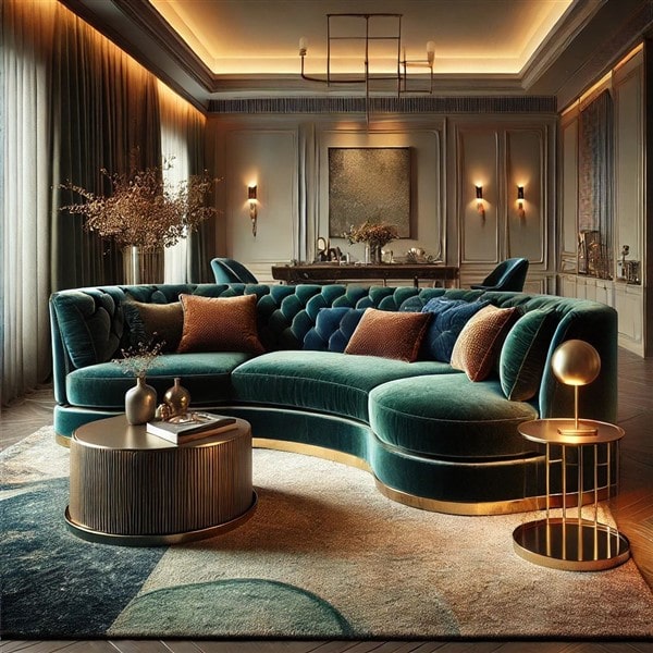 Sofa Chữ U Có Tựa Đầu Điều Chỉnh – Thông Minh Và Tiện Nghi