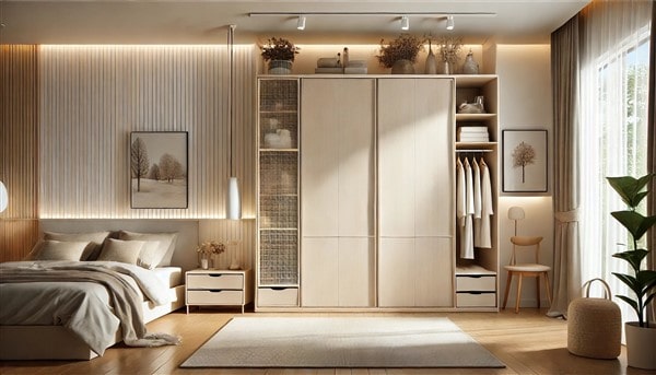 Top 10 Mẫu Tủ Quần Áo Dài 2m Thiết Kế Tối Giản, Đẹp Tinh Tế Cho Mọi Phòng Ngủ