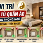 5 Cách Đặt Tủ Quần Áo Trong Phòng Ngủ Hợp Phong Thủy, Thu Hút Vượng Khí